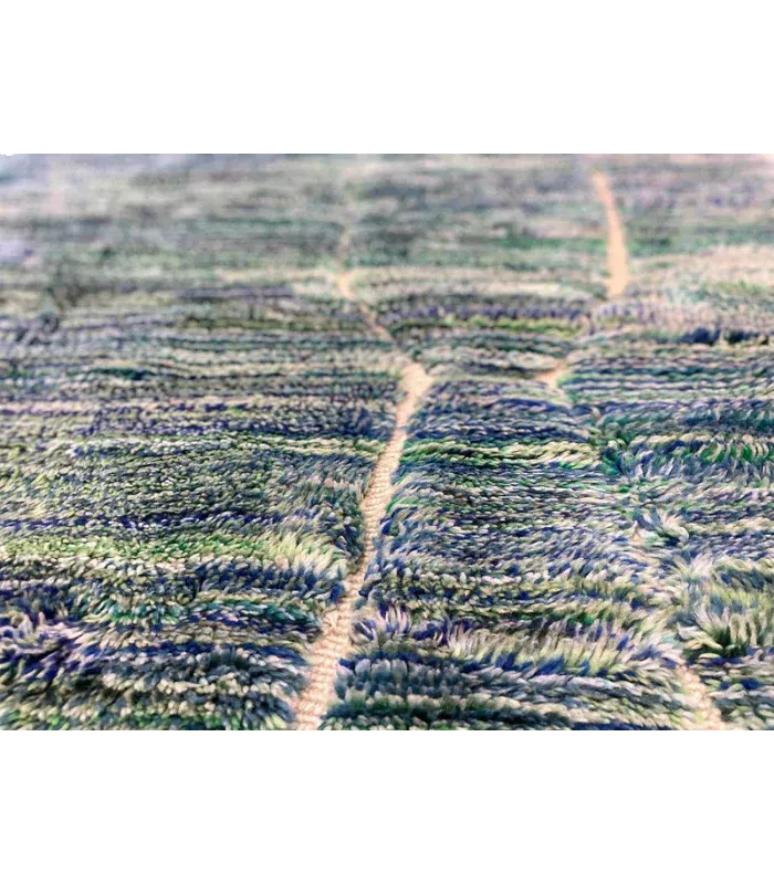 Moroccan Beni Mrirt Wool Area Rug – 6' x 9' - cooperativeatma