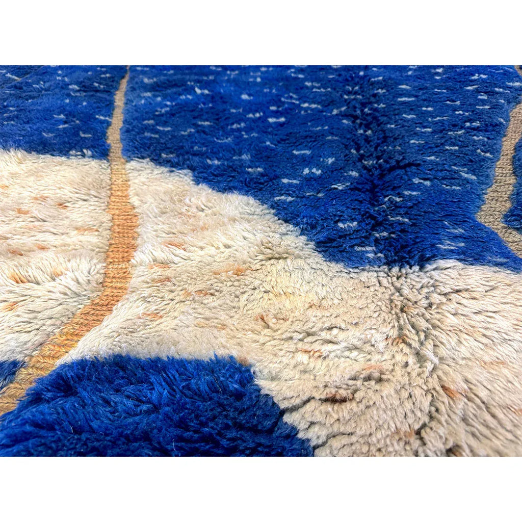 Moroccan Beni Mrirt Wool Area Rug – 7’6” x 10’2”