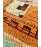 Moroccan Boujad Wool Rug, 9 ft 5 in × 12 ft 10 in Multi - color - Cooperative Atma